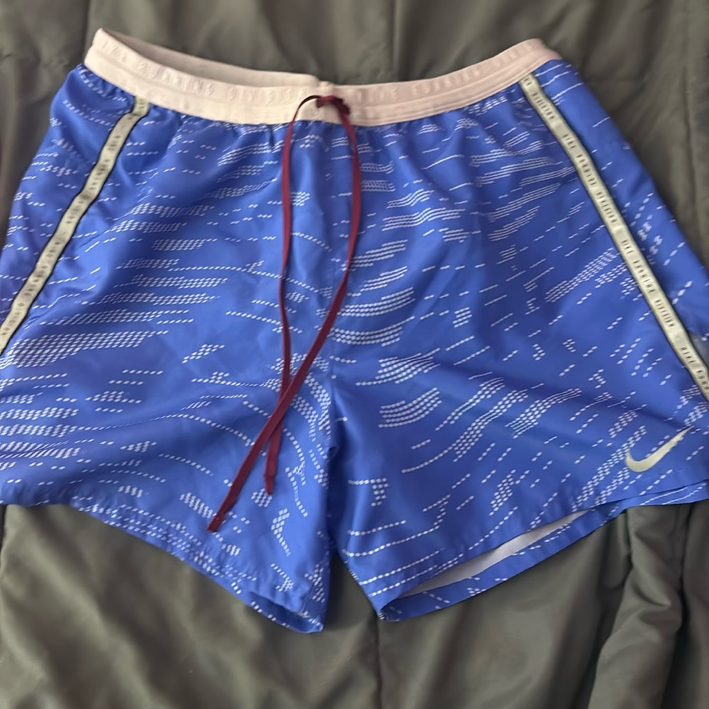 Two pairs of Nike Running Shorts - Size Medium 5” seams (Feel Free to Offer)